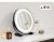 Makeup Mirror Led Desktop Mirror with Light Smart Fill Light Desktop Vanity Mirror Bedroom and Household Fill Light Beauty Makeup Mirror