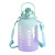 Portable Large Capacity Plastic Cup T Barrels Sports Kettle Gym Water Cup Outdoor Cup With Scale 2200ml