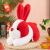 In Stock Wholesale 2023 Rabbit Year Mascot Doll Insurance Company Annual Meeting Gift Set Logo Plush Toy