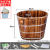 Bath Wooden Bucket Raised Bath Bucket Adult Household Body Bath Bucket Sweat Steaming Dual-Use Yao Medicine Bathtub Small Apartment Bathtub