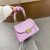 Popular Fashion Underarm Women's Bag Small Bag New Women's 2022 Elegant High-Grade Simple Rhombus Textured One-Shoulder Bag