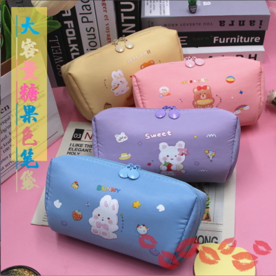 Large Capacity Pencil Case Pencil Bag Stationery Case Cartoon Pencil Case Stationery Storage Bag Pencil Bag Stationery