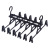 Folding Pant Rack Multi-Functional Multi-Layer Pants Hanger Household Magic Seamless Trouser Press Wardrobe Storage 