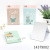 Portable Folding Square Medium Oil Edge Paper Mirror Ins New Cartoon Fashion Desktop Cosmetic Mirror Wholesale