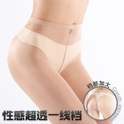 Factory Direct Supply Spot Pearlescent Stockings Four Seasons Cored Silk Spot Romper Solid Color Stockings Pearlescent