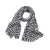 Women's Korean-Style Artificial Cashmere Scarf Houndstooth Shawl Winter Plaid Scarf Warm Tassel Shawl Thickened Scarf