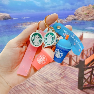 Creative New Ins Cup Star Dad Car Keychain Cartoon Mobile Phone Pendant Small Gift Practical Wholesale