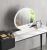 Mirror Makeup Mirror LED Light for Boys and Girls for Dormitory Ins Desktop Vanity Mirror Home High-Definition JZ Mirror