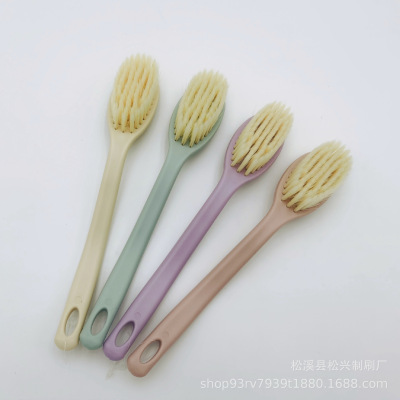 SOURCE Factory Home Daily Necessities Artifact Soft Fur Shoe Brush Ball Shoe Brush Plastic Small Brush Does Not Hurt Shoes
