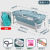 Bath Barrel Adult Foldable Bathtub Full Body Adult Bathing Large Bath Bucket Household Bath Sweat Steaming Plastic Bathtub