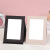 Factory Simple Folding Mirror Handheld Small Mirror Portable Desktop Desktop Square HD Paper Mirror Cosmetic Mirror Wholesale