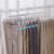 Folding Pant Rack Multi-Functional Multi-Layer Pants Hanger Household Magic Seamless Trouser Press Wardrobe Storage 