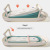 Newborn Temperature Sensing Folding Tub Male and Female Baby Bath Bath Barrel Baby Sitting and Lying Dual-Use Bath Basin Bath Barrel