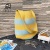 2022 Amazon EBay Cross-Border Hot Sale Women's Woven Bag Contrast Color Striped Design Elegant Storage Knitted Bag