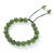 Direct Supply Natural Canada Jade Bracelet Black Dot Green Jade Ornament Beaded Hand-Woven Bracelet for Women