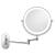 8-Inch Wall-Mounted Double Mirror Fill Light Makeup Mirror Charging LED Color Temperature Control Three-Color Dimming Bathroom Mirror