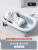 Newborn Infant Bathtub Baby Bathtubs Wireless Temperature Sensing Bath Basin Children's Foldable Sitting and Lying Large Size Bath Bucket