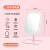 Makeup Mirror Desktop Led with Light Dormitory Desktop Dressing Mirror Female Online Influencer Portable Portable Fill Light Beauty Small Mirror