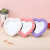 Ins Online Sensation Heart Makeup Mirror Small Heart-Shaped Desktop Wall Hanging Decorative Mirror Girl Heart Student Dormitory Mirror