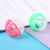 Amazon New Pet Cat Vocal Toy Ball Two-Tone Color Matching Grid Bell Ball Plastic Bell Ball