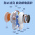 USB New Mini Astronaut Hand Warmer Power Bank Cartoon Spaceman Digital Display Hand Warmer Charging Self-Heating