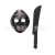 Wansheng Carnival Fredy Jason Mask with Knife Suit Children's Party Horror Killer Role Play Blood Mask