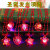 Christmas Toys Luminous Ring Set LED Flash Finger Lights Seven Colors Noctilucent Bracelet Set Cross-Border Gifts