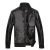 Foreign Trade Men's Faux Leather PU Leather Coat Slim Fit Warm Motorcycle Men's Leather Jackets