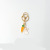 INS Cute Bunny Car Key Ring Alloy Cartoon Girlish Metal Carrot Mushroom Bag Ornaments