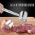 Meat Hammer Tenderizer 304 Stainless Steel Meat Tenderiser Steak Hammer Tendon Breaking Hammer Double Face Hammer Kitchen Supplies