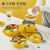 New Good-looking Yellow Insulated Rice Bucket Multi-Layer Bento Box Student Female with Lid Office Lunch Box Ins