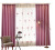 Velvet & Linen Customized Cotton and Linen Curtain Fabric Simple Modern Blackout Curtains Living Room Bedroom Bay Window Floor Curtains Wholesale