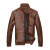 Foreign Trade Men's Faux Leather PU Leather Coat Slim Fit Warm Motorcycle Men's Leather Jackets