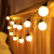 Internet Celebrity Indoor Courtyard Decorative Lights Wedding Layout Outdoor Waterproof Lights LED Bulb Light String Led Solar String Lights