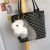 Rex Rabbit Fur Unicorn Key Pendants Fur Bag Pendant Cute Plush Doll White Pony Keychain for Women