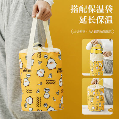 Lunch Box Bag Thermal Bag Thick Handbag Female out Students Female with Rice Carry Rice Bag to Work with Rice