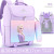 Disney Disney Backpack Female Grade 1 to Grade 6 Children Burden Reduction Spine Protection Princess Elsa Primary School Student Schoolbag