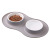 Dog Basin Dog Bowl Cat Bowl One-Piece Combination Double Bowl Anti-Tumble Non-Slip Silicone Pet Feeder Pet Supplies