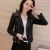 Foreign Trade Women's Clothing Short Leather Jacket PU Leather Imitation Leather Slim Short Leather Jacket Coat