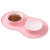 Dog Basin Dog Bowl Cat Bowl One-Piece Combination Double Bowl Anti-Tumble Non-Slip Silicone Pet Feeder Pet Supplies