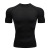 Foreign Trade Men's Fitness Short Sleeve Sports Running Tight round Neck T-shirt Fashion Basketball Compression Quick Drying Clothes