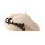 Beret Women's Autumn and Winter New Elegant Classic Style Letters Hat British Retro Easy Matching Daily Painter Cap Wholesale