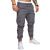 Foreign Trade Men's Wear Workwear Multi-Pocket Trend Smart Trousers Men's Woven Fabric Casual Pants Ankle Banded Pants