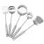 Household Kitchen Thickened Stainless Steel Spoon Spatula Spatula Kitchenware Set Spatula Large Spoon Spatula