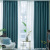 New Light Luxury Tribute Brocade Curtain Living Room Bedroom Curtain High Density Reflective Curtain Fabric Wholesale Curtain