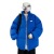 Klein Blue Cotton-Padded Clothes Couple Ins Fashion Brand Winter Padded down Jacket Men's Loose Lapel Cotton Coat Jacket