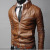 Foreign Trade Clothing Leather Coat Washed Motorcycle Pu Men's Leather Jackets New Fashion Clothing