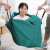 Large Capacity Non-Woven Fabric Clothes Organizer plus-Sized Thick Waterproof Moisture-Proof Solid Portable Packaging Buggy Bag