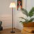 Floor Lamp Living Room Bedroom Nordic Modern Minimalist Vertical Floor Lamp Sand Iron Floor Lamp Bedside Reading Lamp