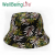 New Cross-Border Maple Leaf Bucket Hat Boy and Girl Sunshade Japanese Double-Sided Wear Outdoor Travel Tropical Beach Style Bucket Hat